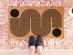Midcentury Doormat Boho Door Mat Minimalist Door Mat Custom Welcome Mat Boho Simple Decor Boho Door Mat Custom Doormat Custom Porch Decor