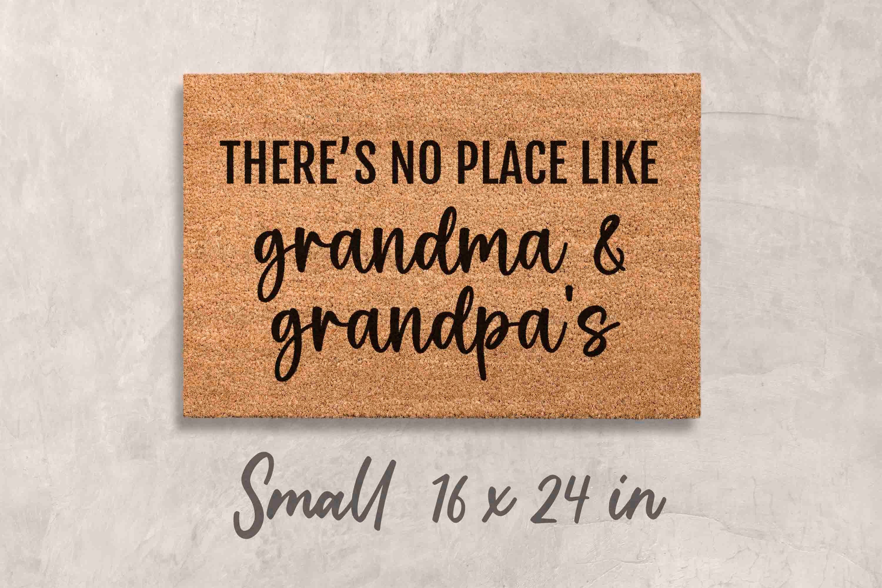 Grandparents Doormat Custom Gift Fathers Day Gift Custom Doormat Custom Welcome Mat Personalized Decor for Grandparents Day Gift Welcome Mat