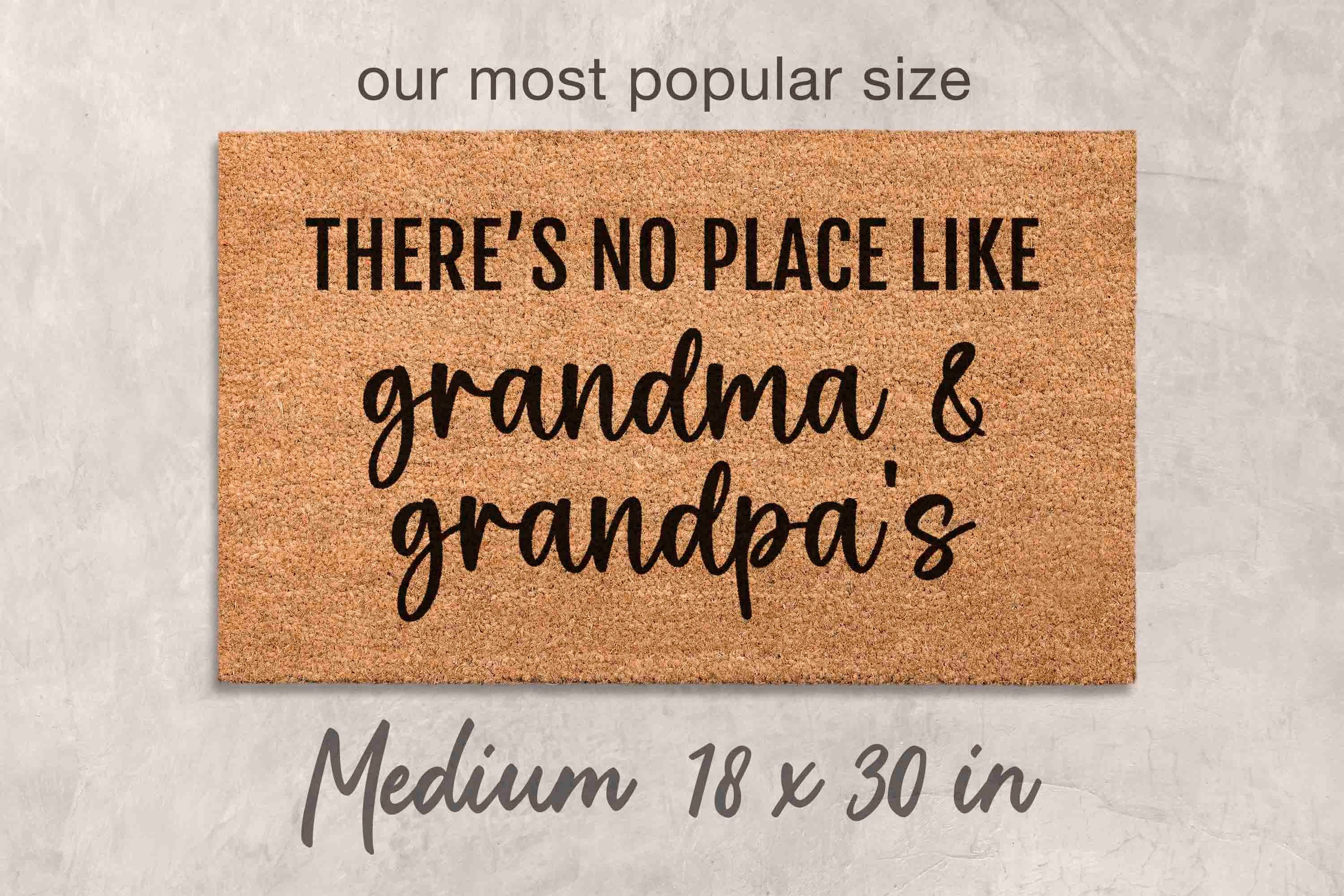Grandparents Doormat Custom Gift Fathers Day Gift Custom Doormat Custom Welcome Mat Personalized Decor for Grandparents Day Gift Welcome Mat