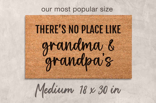 Grandparents Doormat Custom Gift Fathers Day Gift Custom Doormat Custom Welcome Mat Personalized Decor for Grandparents Day Gift Welcome Mat