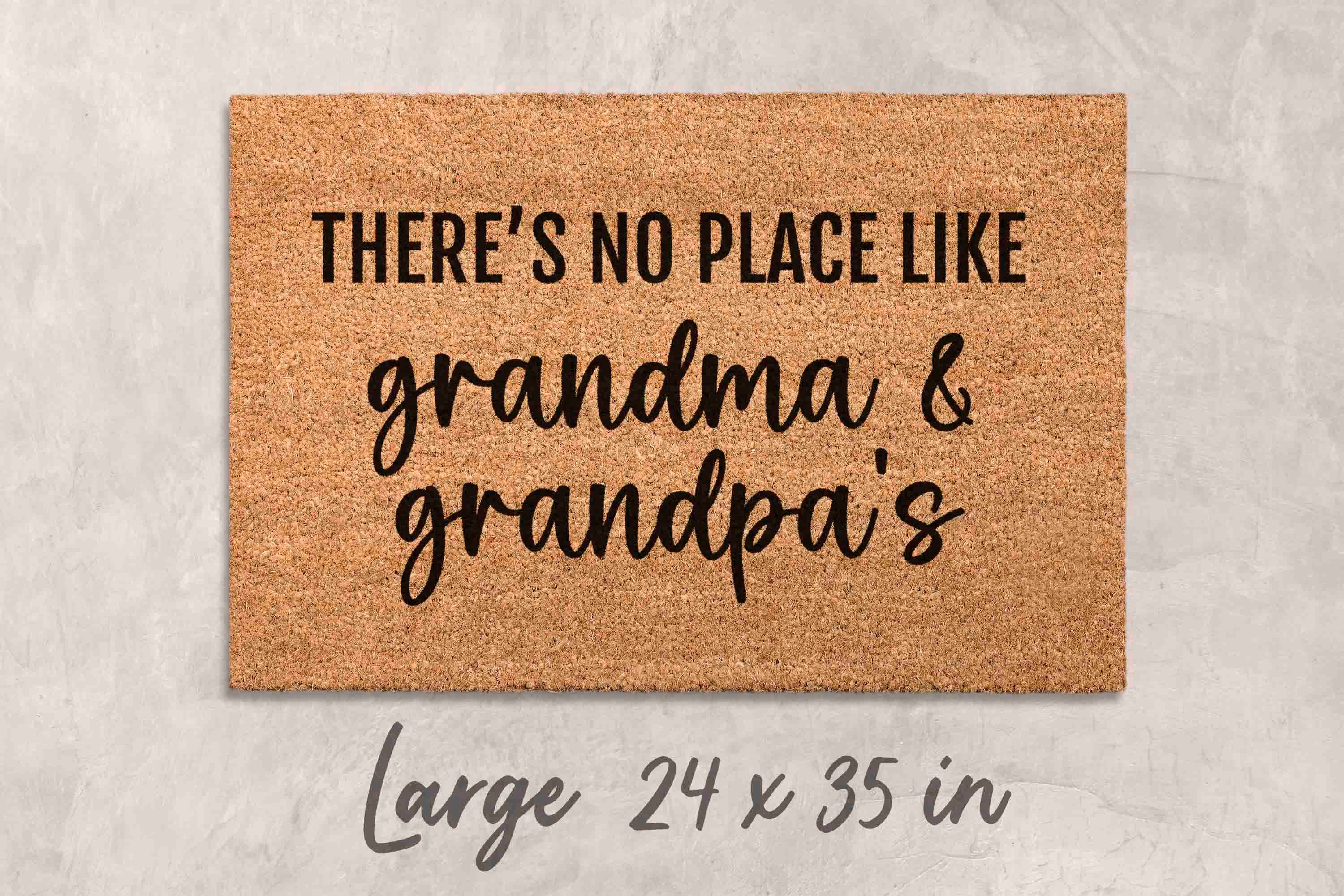Grandparents Doormat Custom Gift Fathers Day Gift Custom Doormat Custom Welcome Mat Personalized Decor for Grandparents Day Gift Welcome Mat