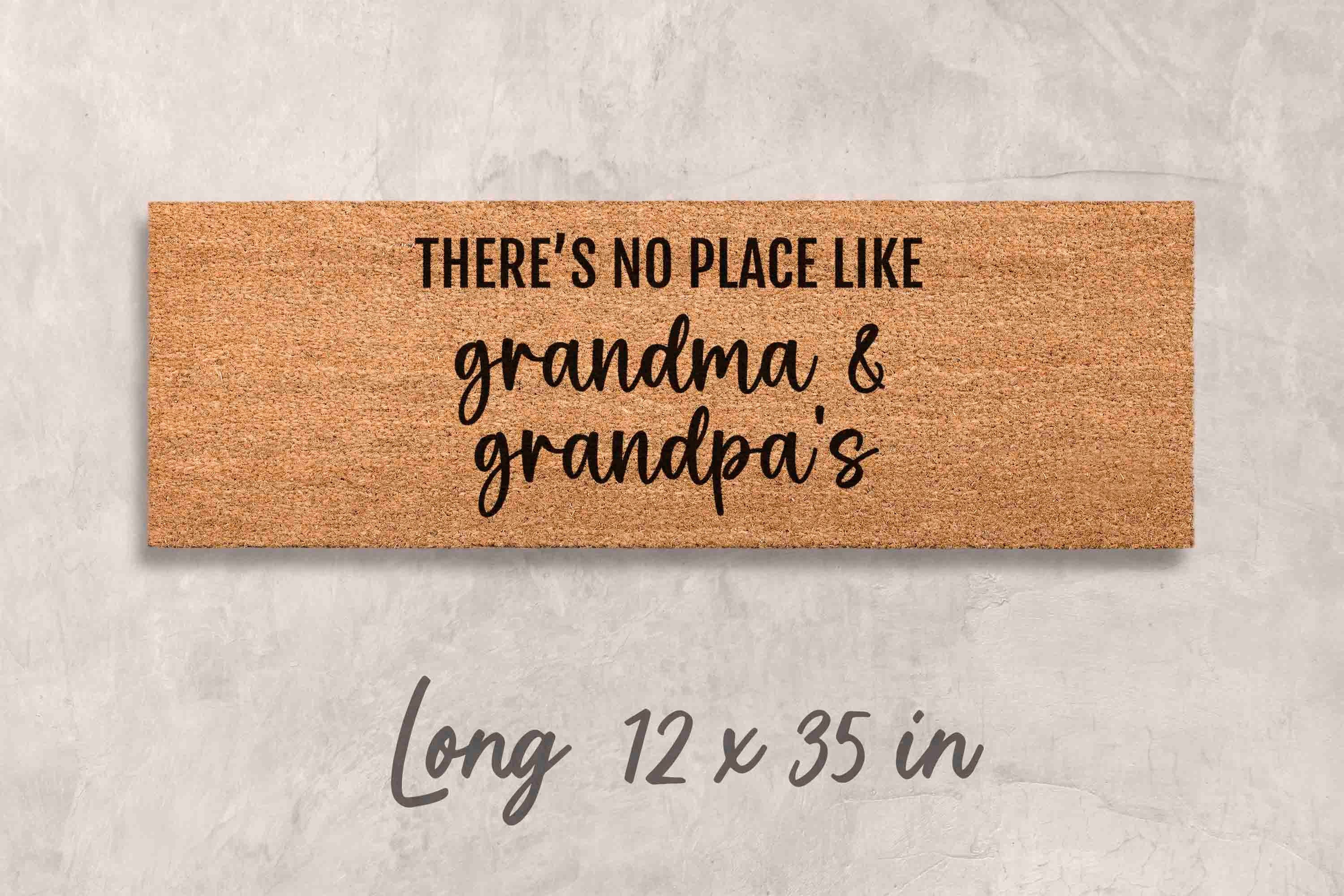 Grandparents Doormat Custom Gift Fathers Day Gift Custom Doormat Custom Welcome Mat Personalized Decor for Grandparents Day Gift Welcome Mat