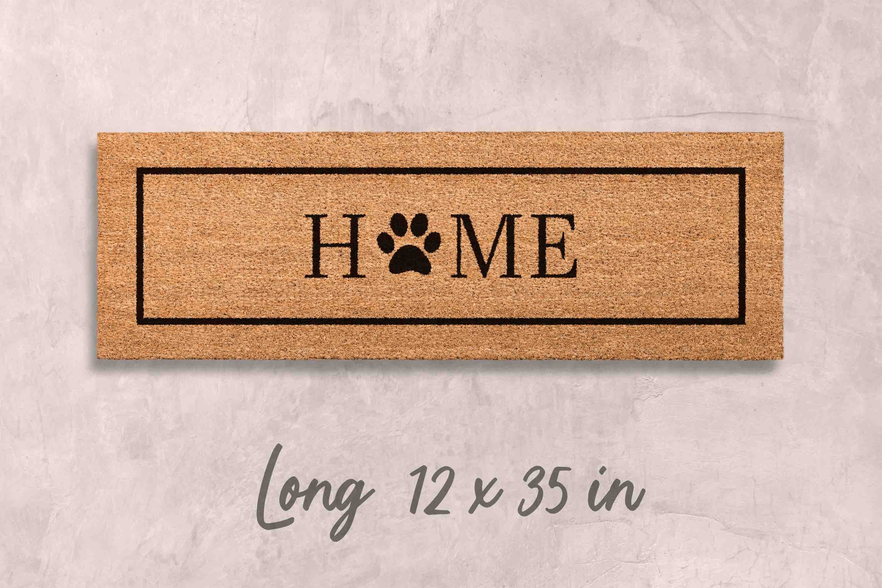 Home Dog Doormat Dog Welcome Mat Welcome Dog Gift for Dog Owner Gift Dog Mom Doormat Funny Dog Gift Custom Dog Door Mat Custom Doormat Dogs