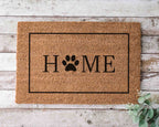 Home Dog Doormat Dog Welcome Mat Welcome Dog Gift for Dog Owner Gift Dog Mom Doormat Funny Dog Gift Custom Dog Door Mat Custom Doormat Dogs
