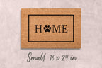 Home Dog Doormat Dog Welcome Mat Welcome Dog Gift for Dog Owner Gift Dog Mom Doormat Funny Dog Gift Custom Dog Door Mat Custom Doormat Dogs