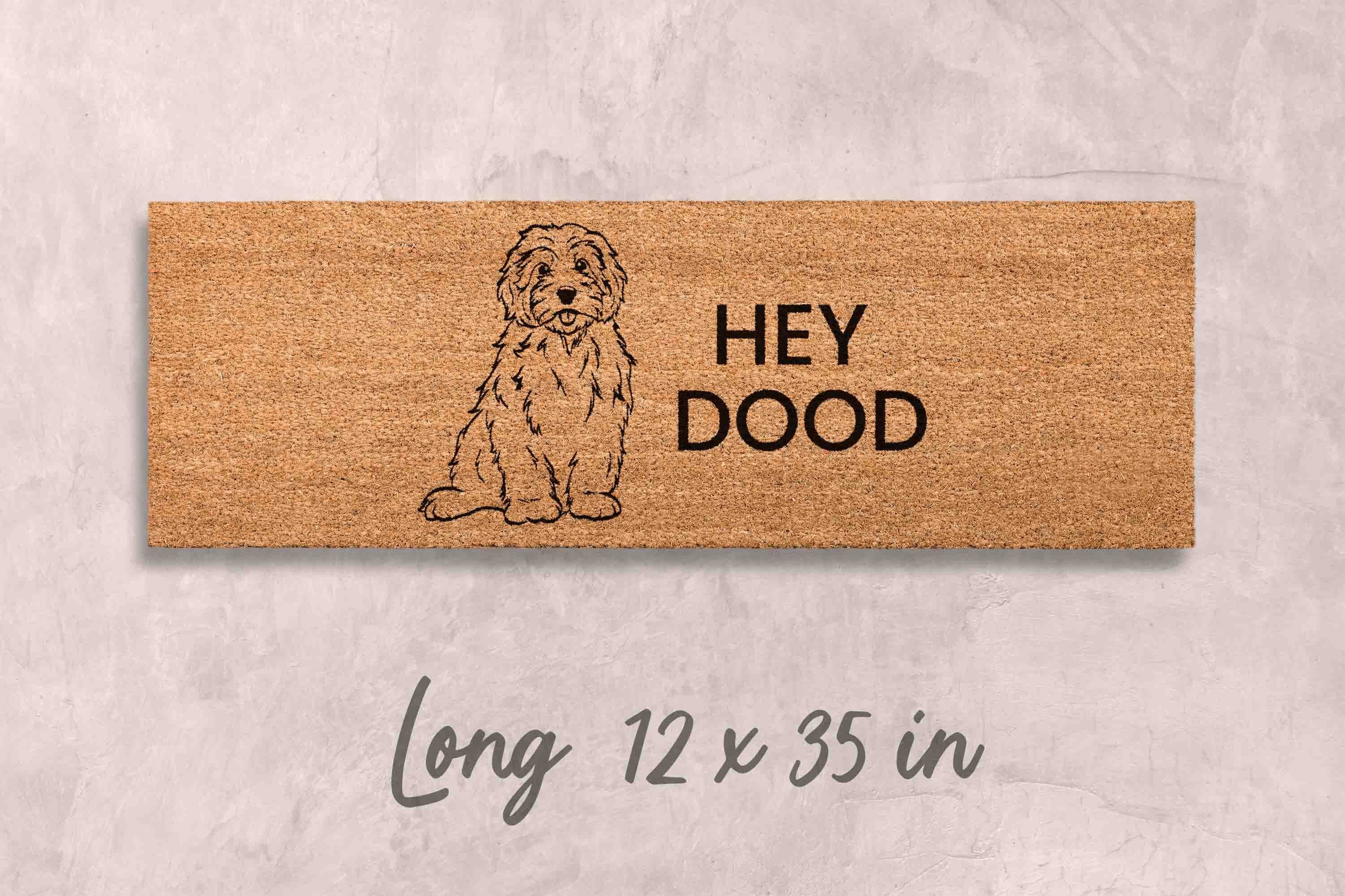 Doodle Doormat Doodle Gift Ideas for Doodle Owner Dog Mom Doormat Doodle Gifts Doodle Unique Gift Ideas Doodles Doormat Custom Gifts Doodles