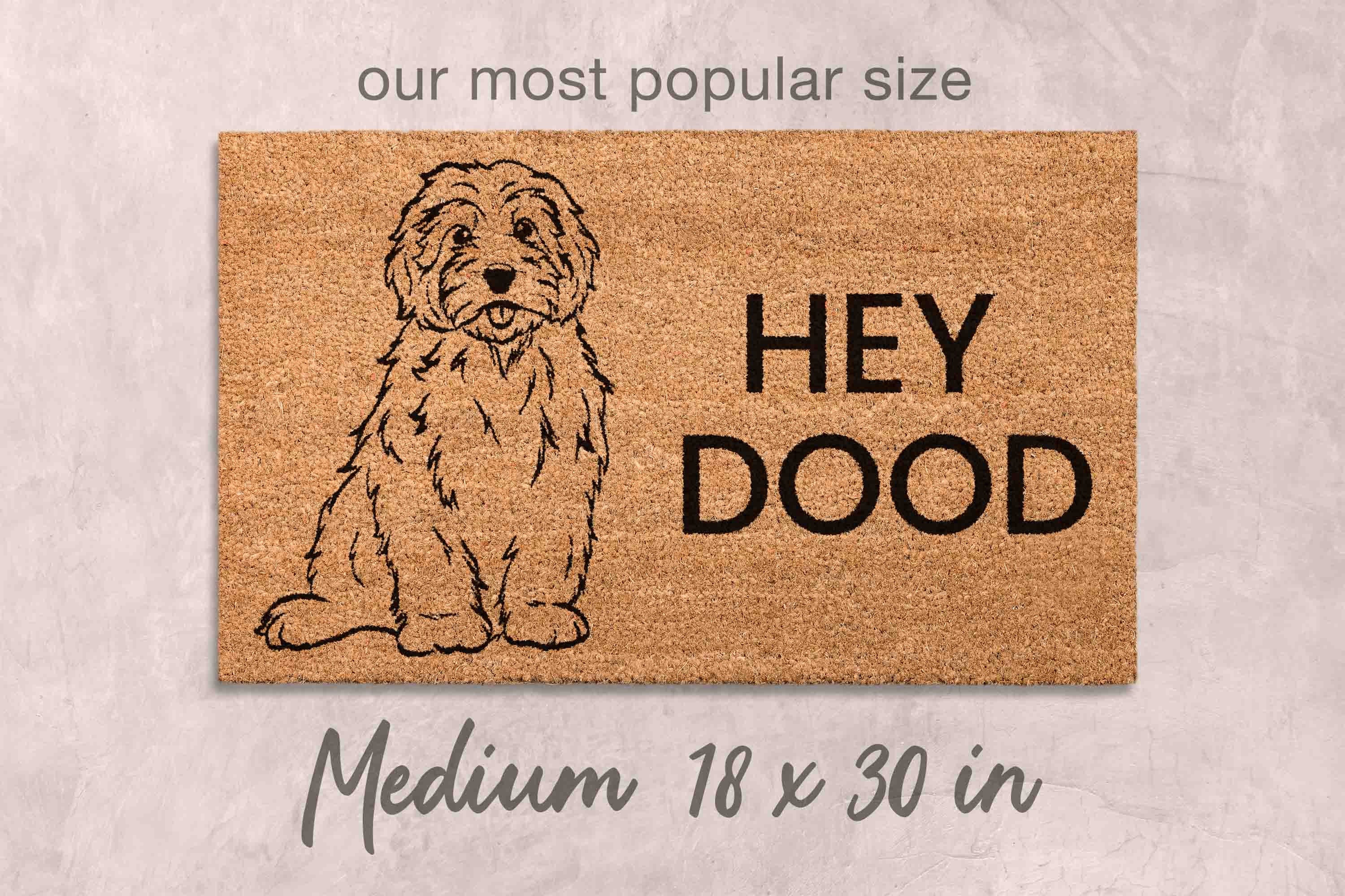 Doodle Doormat Doodle Gift Ideas for Doodle Owner Dog Mom Doormat Doodle Gifts Doodle Unique Gift Ideas Doodles Doormat Custom Gifts Doodles