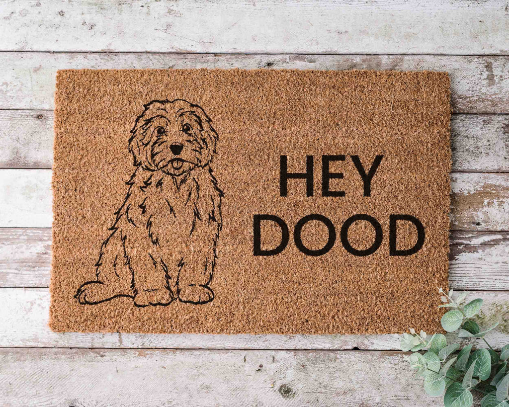 Doodle Doormat Doodle Gift Ideas for Doodle Owner Dog Mom Doormat Doodle Gifts Doodle Unique Gift Ideas Doodles Doormat Custom Gifts Doodles