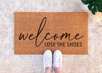 Lose the Shoes Doormat: Funny Welcome Mat (Natural Coir, Latex)