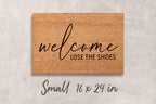 Lose the Shoes Doormat: Funny Welcome Mat (Natural Coir, Latex)