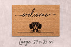 Dachshund Welcome Mat - Funny Dog Lover Door Rug