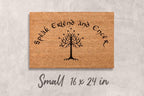 Speak Friend Doormat, Natural Coir, Funny Welcome Mat (Latex Backing)