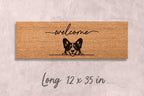 Corgi Doormat: Natural Coir, Non-Slip Welcome Mat