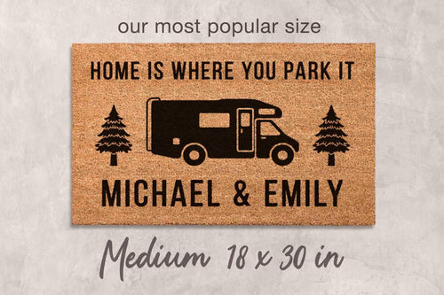 Camping Door Mat: Cozy Outdoor Welcome (Natural Fibers)