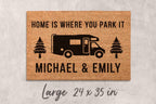 Camping Door Mat: Cozy Outdoor Welcome (Natural Fibers)