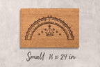 Speak Friend and Enter Doormat, Funny Geek Door Mat (Natural Coir)