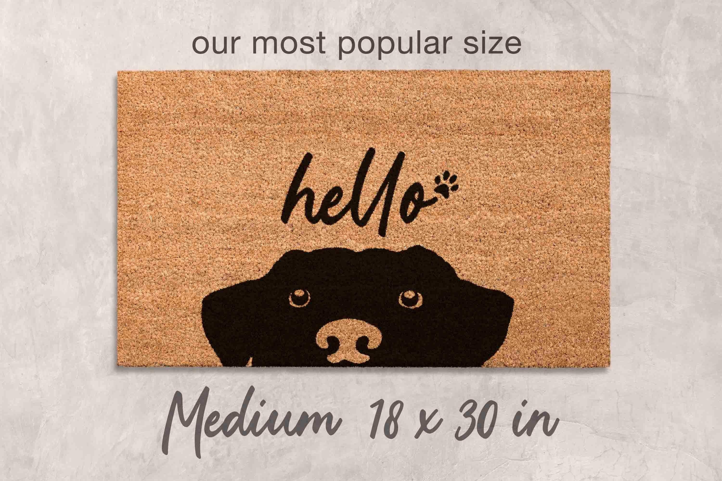 Dog Gift for Dog Owner Doormat Funny Doormat Dog Door Mat Dog Welcome Mat Dog Gift Unique Gift Dog Lover Gift Dog Owner Dog Doormat Cute Dog