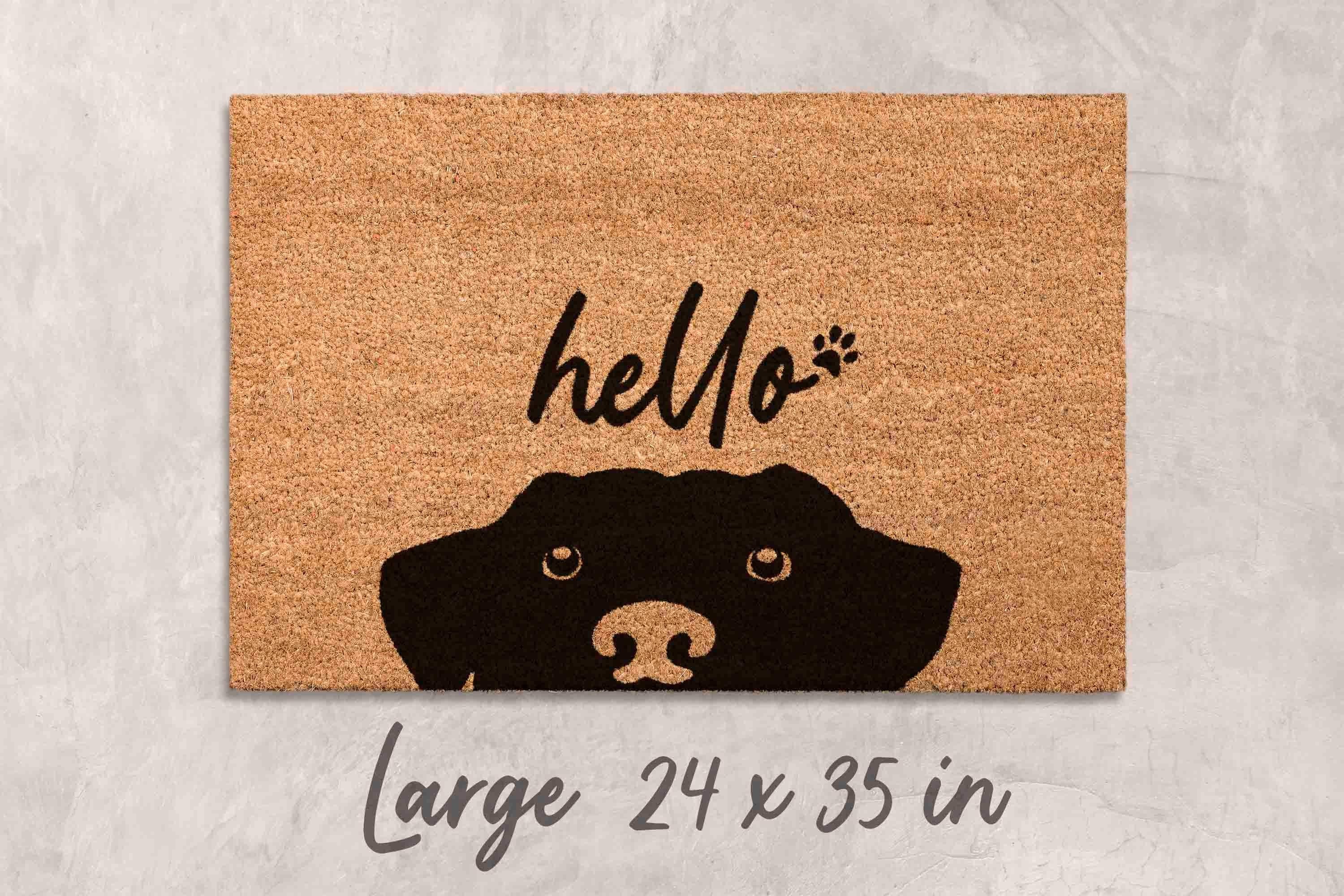 Dog Gift for Dog Owner Doormat Funny Doormat Dog Door Mat Dog Welcome Mat Dog Gift Unique Gift Dog Lover Gift Dog Owner Dog Doormat Cute Dog