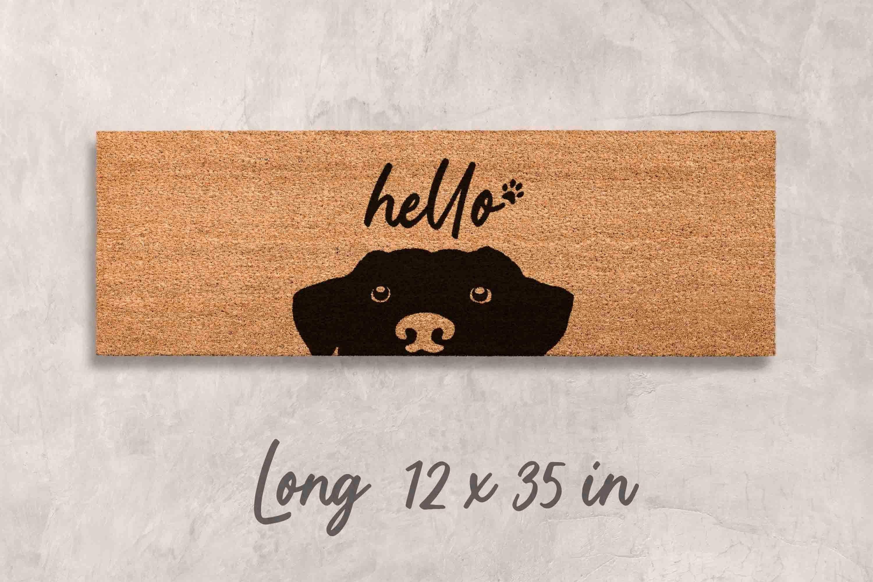 Dog Gift for Dog Owner Doormat Funny Doormat Dog Door Mat Dog Welcome Mat Dog Gift Unique Gift Dog Lover Gift Dog Owner Dog Doormat Cute Dog