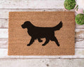 Retriever Doormat: Funny Dog Owner Gift (Coir Mat)