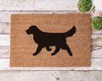 Retriever Doormat: Funny Dog Owner Gift (Coir Mat)