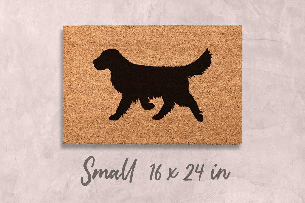 Retriever Doormat: Funny Dog Owner Gift (Coir Mat)
