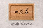 Custom Name Door Mat: Personalized Family Welcome (Coir Fiber)