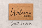 Doormat Funny: Rude Dorm Decor - Custom Personalized Mat
