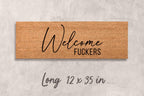 Doormat Funny: Rude Dorm Decor - Custom Personalized Mat