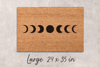 Minimalist Moon Doormat, Coir Welcome Mat (Outdoor)