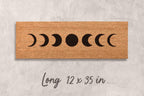 Minimalist Moon Doormat, Coir Welcome Mat (Outdoor)