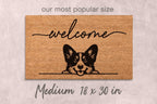 Corgi Doormat: Natural Coir, Non-Slip Welcome Mat
