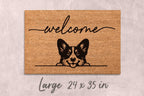 Corgi Doormat: Natural Coir, Non-Slip Welcome Mat