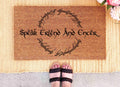Speak Friend Doormat: Funny Entry Mat (Latex, Coir)