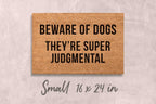 Beware of Dogs Doormat - Funny Dog Owner Welcome Mat