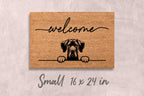 Great Dane Doormat Natural Coir Welcome Mat (Dog Lover Gift)