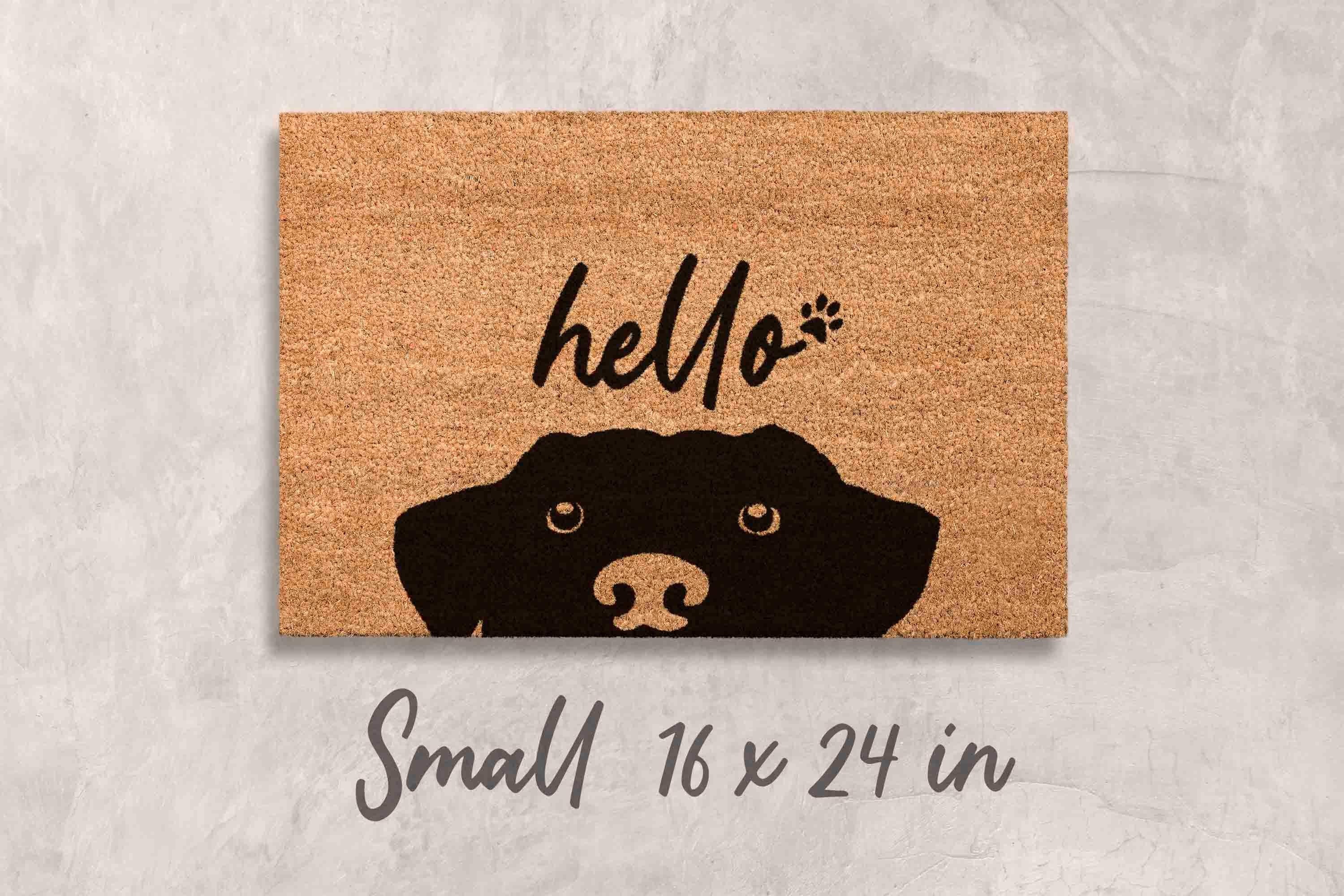Dog Gift for Dog Owner Doormat Funny Doormat Dog Door Mat Dog Welcome Mat Dog Gift Unique Gift Dog Lover Gift Dog Owner Dog Doormat Cute Dog