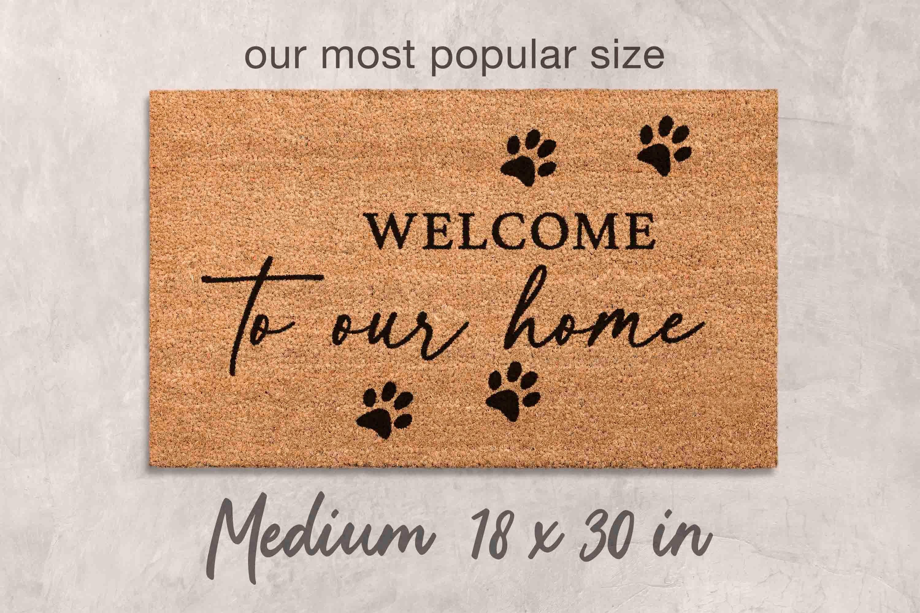 Dog Owner Doormat, Welcome Mat (Natural Coir, Latex)