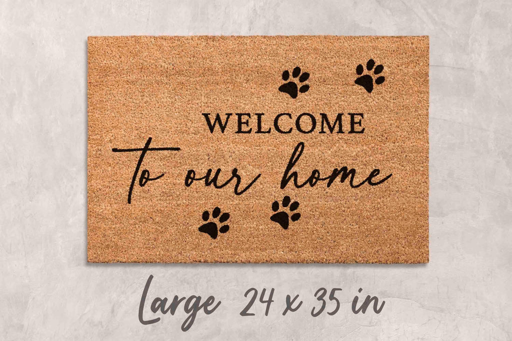 Dog Owner Doormat, Welcome Mat (Natural Coir, Latex)