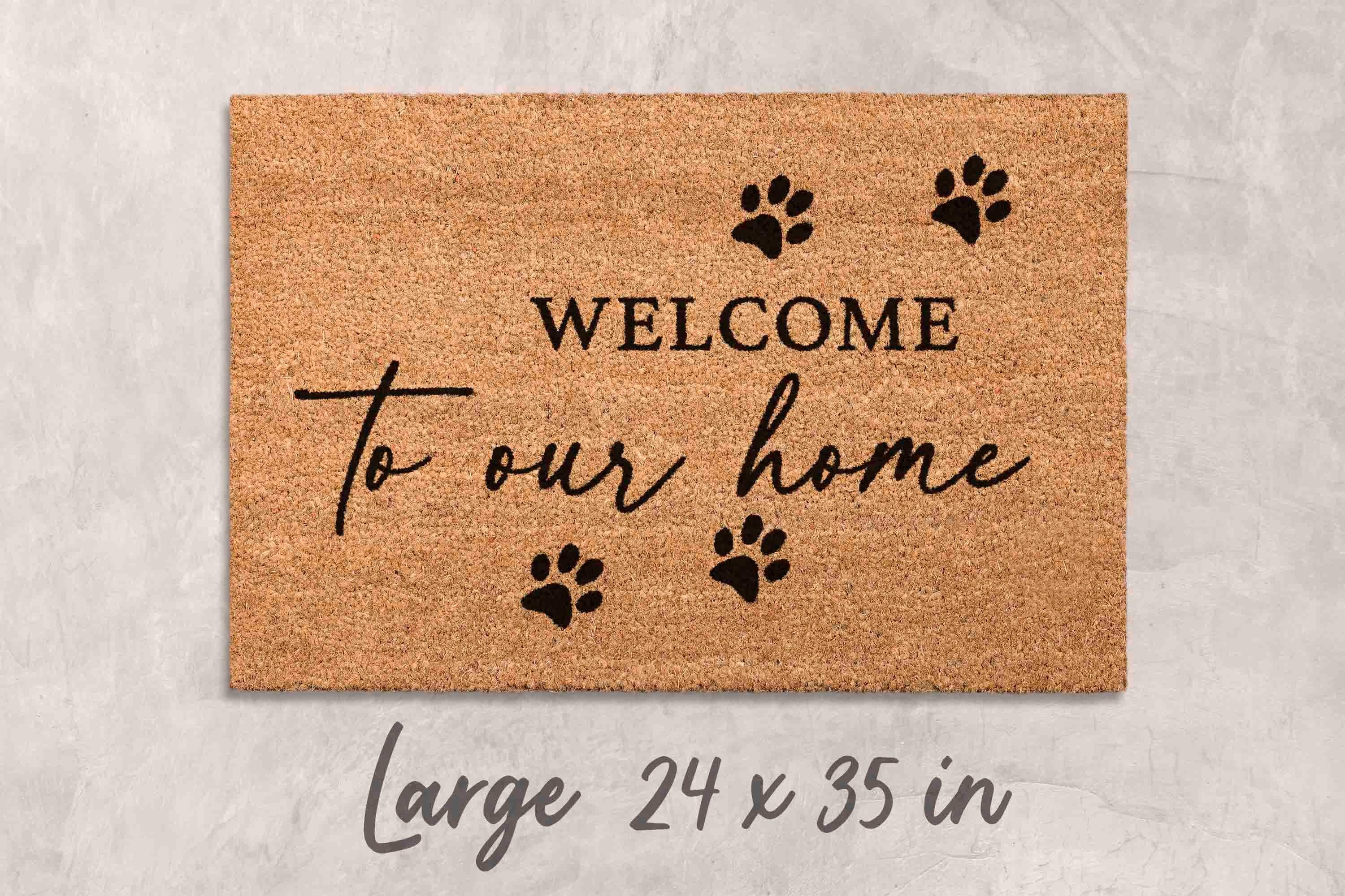 Dog Owner Doormat, Welcome Mat (Natural Coir, Latex)