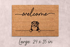 Aussie Dog Lover Doormat, Natural Coir (Latex Backing, Outdoor)