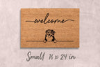 Aussie Dog Lover Doormat, Natural Coir (Latex Backing, Outdoor)