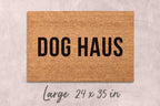 Dog Doormat: Funny Welcome Mat - Coir, Latex Backing