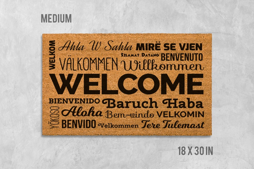 Welcome in Different Languages