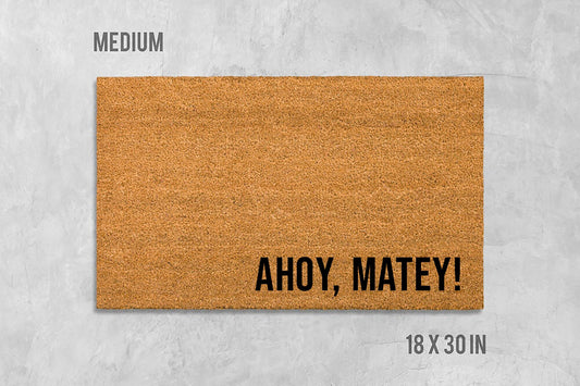 Ahoy, Matey! Doormat